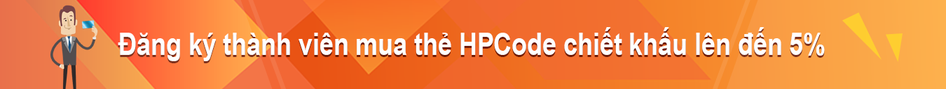 Khuyến mại mua thẻ HPCode 