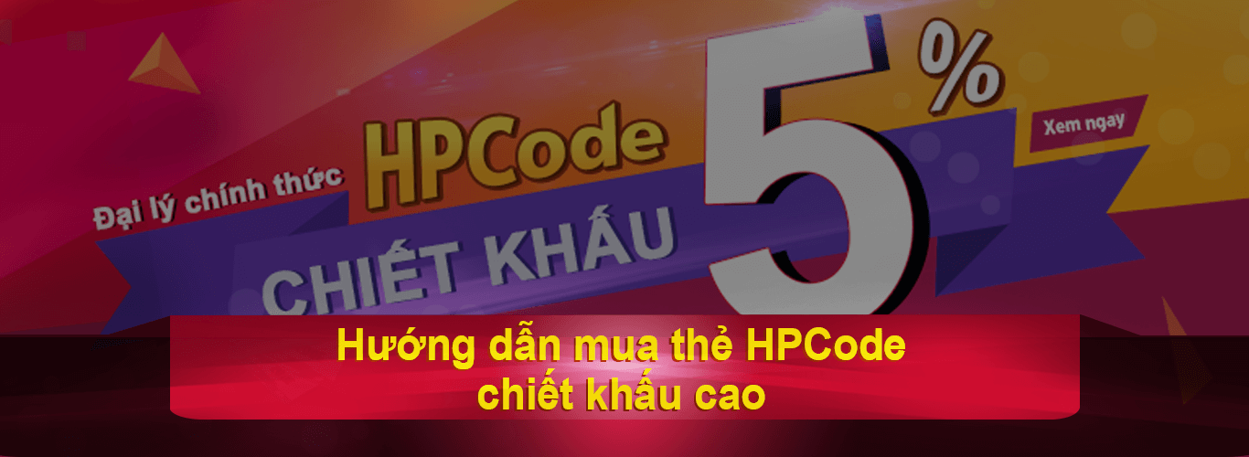 Hướng dẫn nạp thẻ HPCode game Hành Tẩu Giang Hồ Mobile